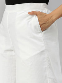 De Moza Women Culottes White