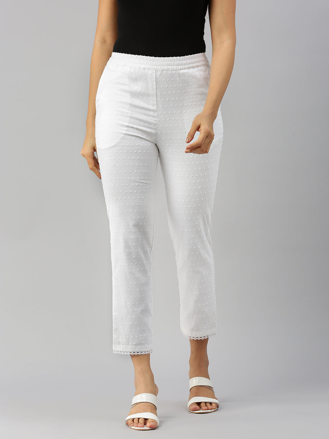 Ladies Cigarette Pant De Moza