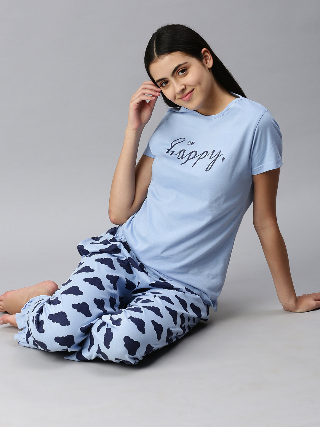 Blue 2025 pyjamas ladies