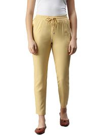 De Moza Women's Straight Pant Skin