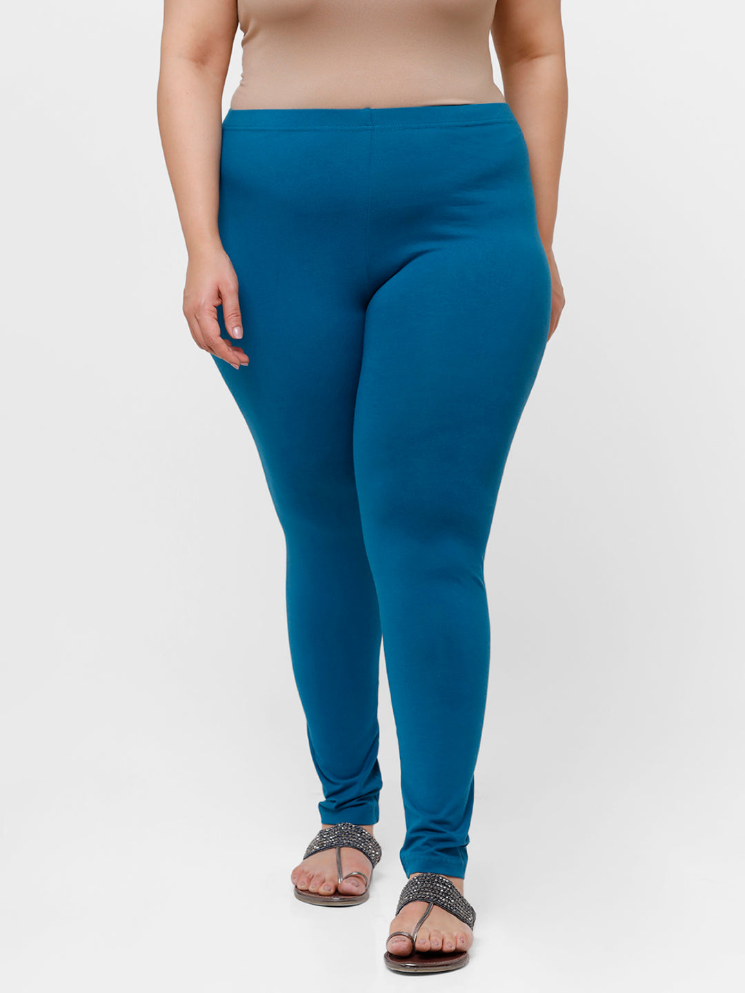 Fit for Me Women's Plus Size Printed Comfort/Performance Leggings (Teal  Lagoon/Triangle Geo Print, 1X, 16W) at Amazon Women's Clothing store