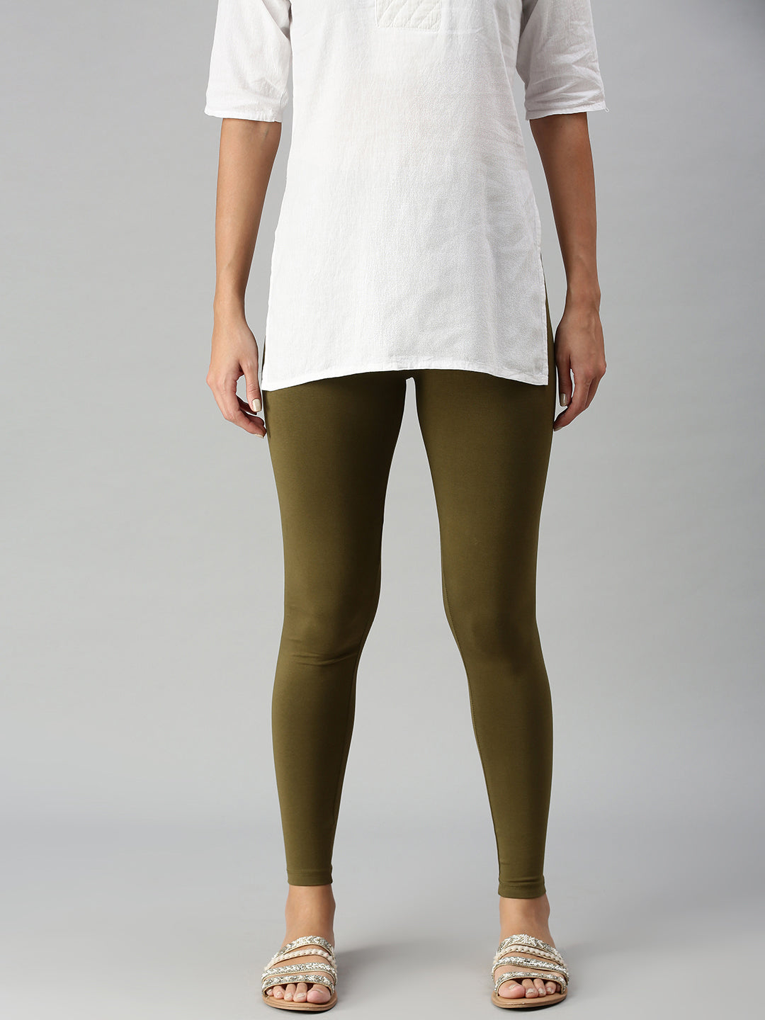 Lucy Lounging Leggings in Deep Olive - On Hand – Gemma's Treasure