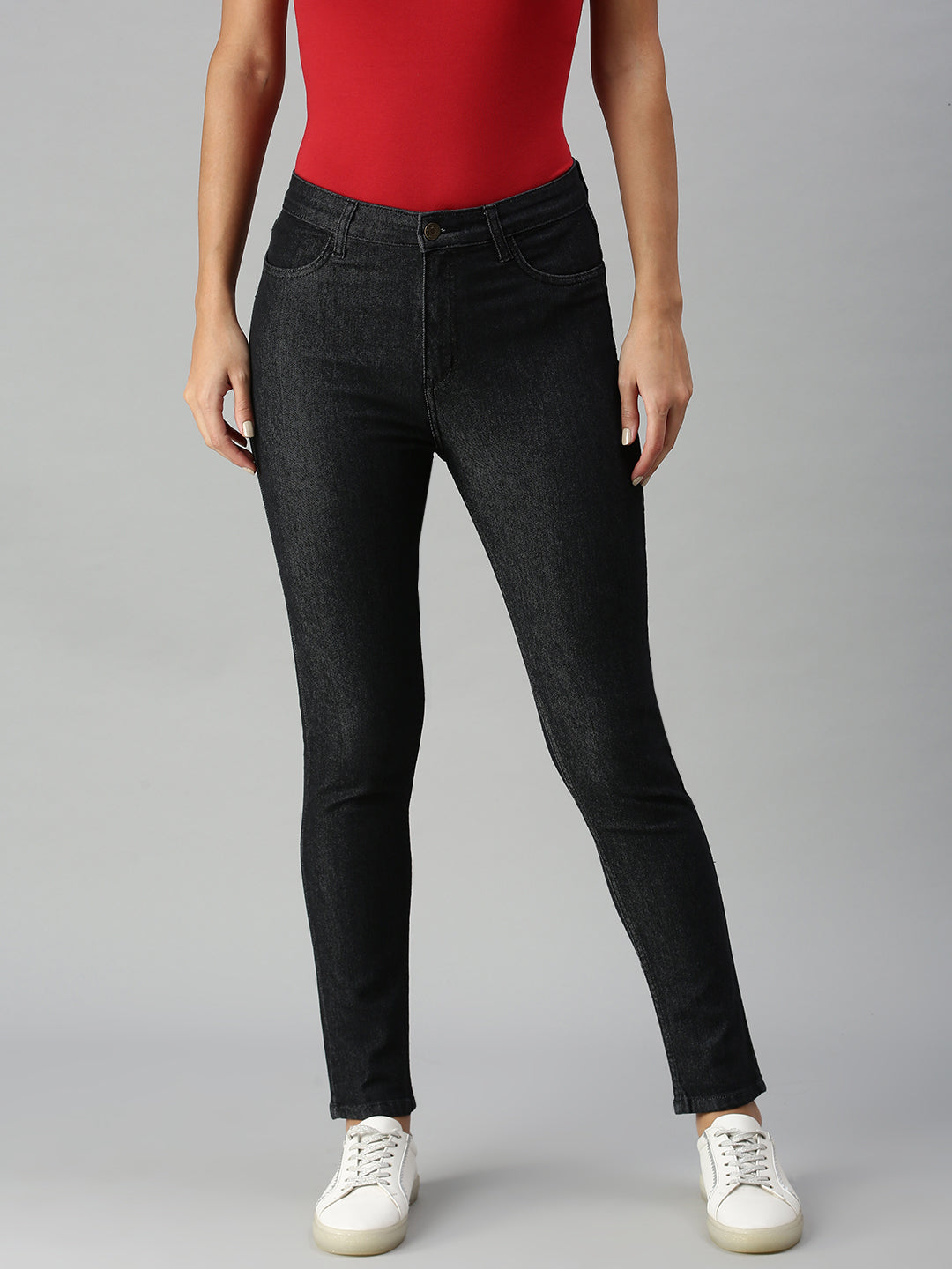 Anna-JBLK Mid-Rise Leggings – Lola Jeans - USA