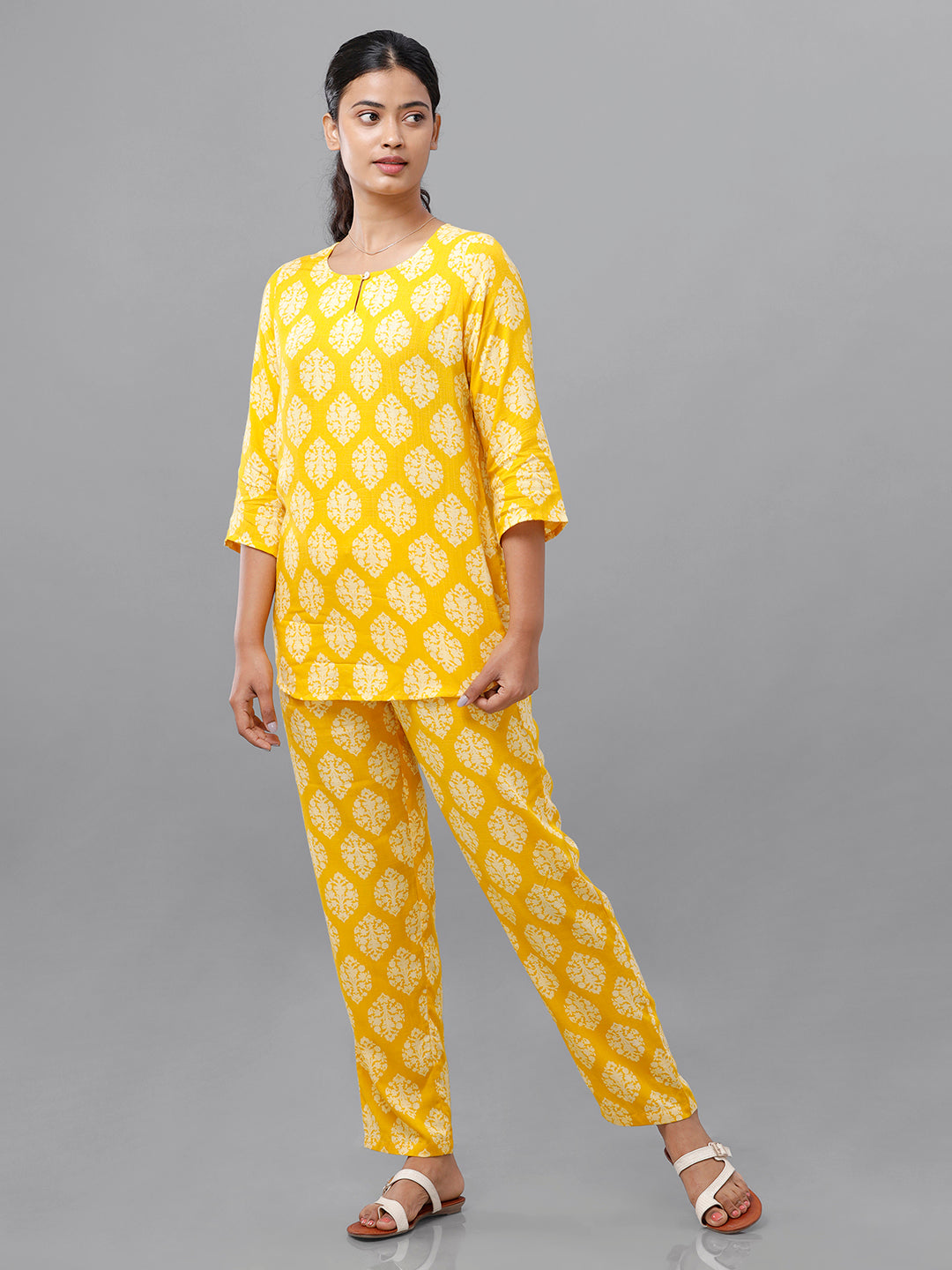 Printed pyjama online set