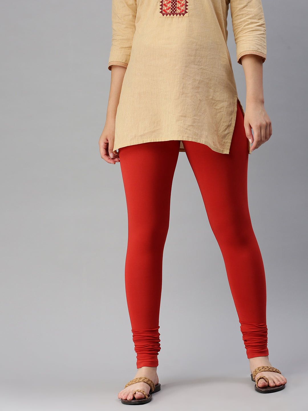 Brick on sale red leggings