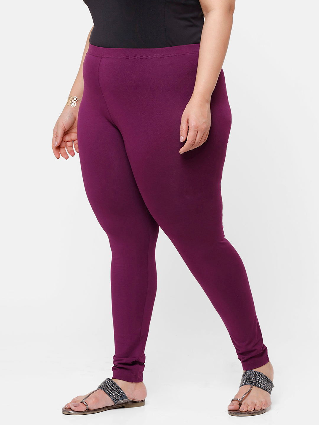 Women's High-waisted Slim Fit Flare Leggings - Wild Fable™ Burgundy : Target