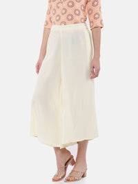 De Moza Women’s Culottes Offwhite