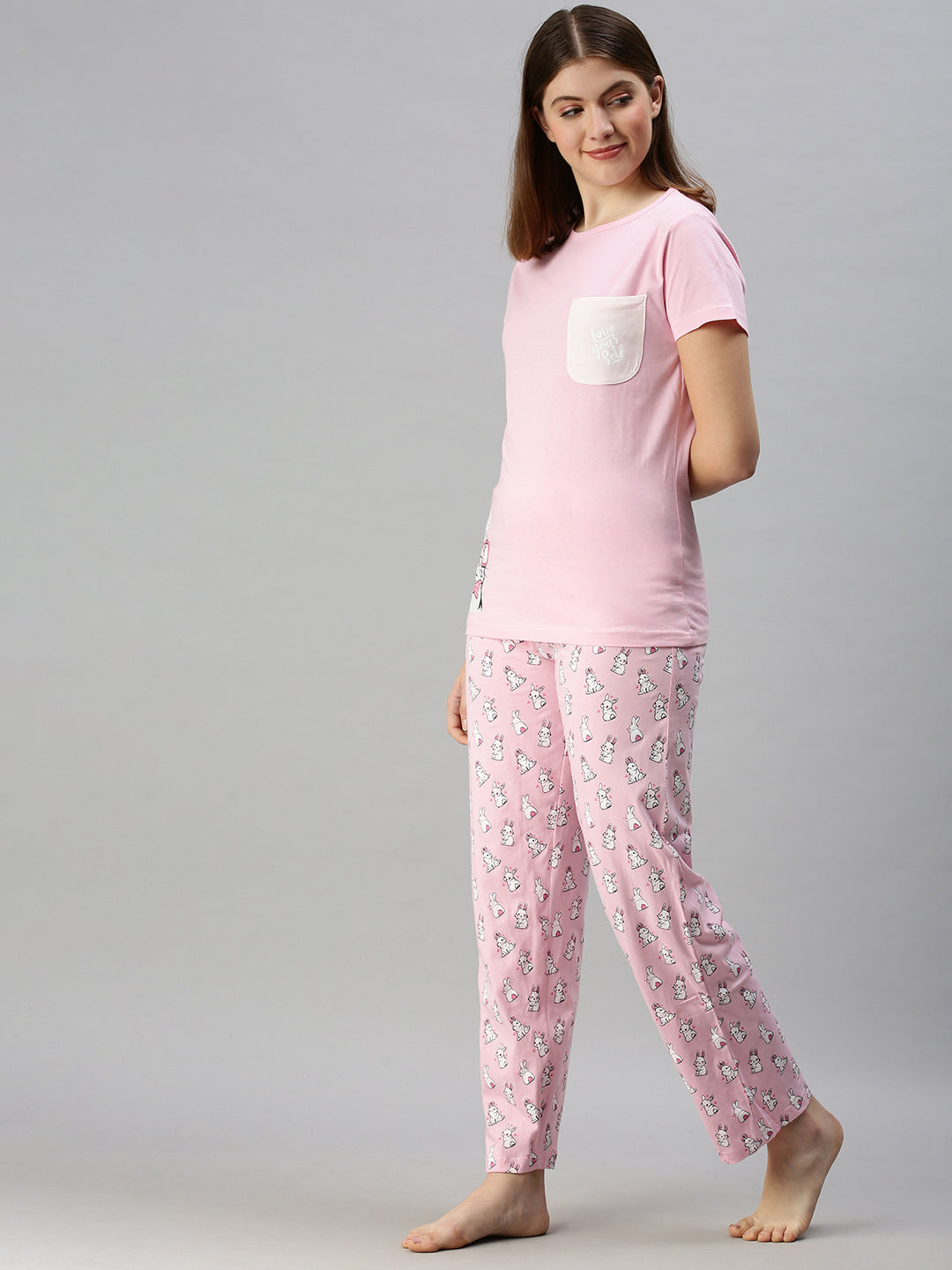 Womens soft 2024 touch pyjamas