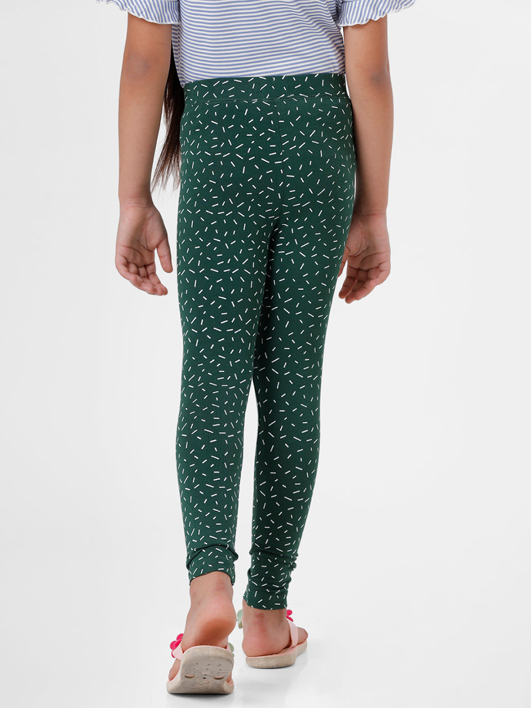 Buy Green Leggings for Women by GO COLORS Online | Ajio.com