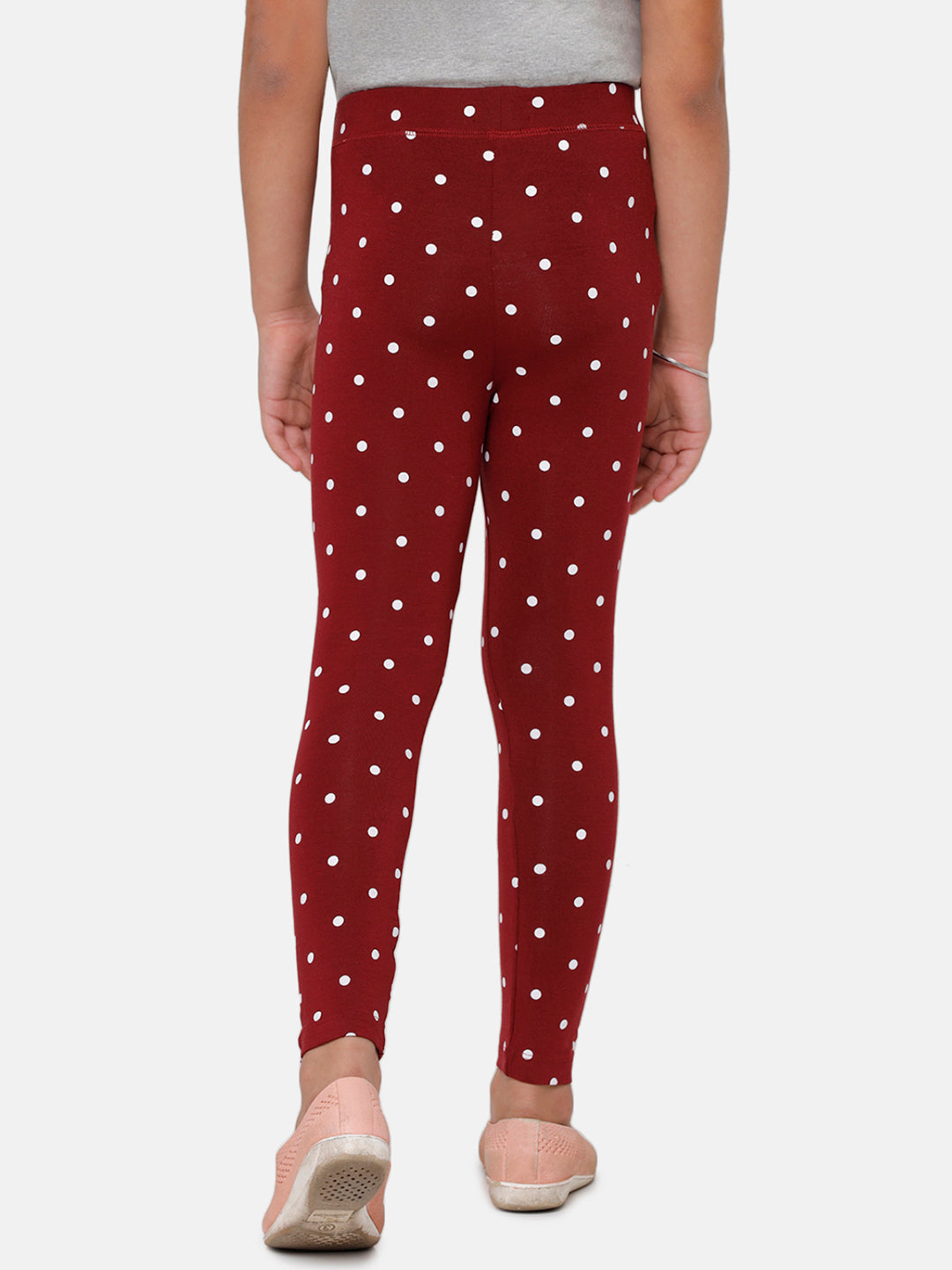 Kids on sale maroon leggings