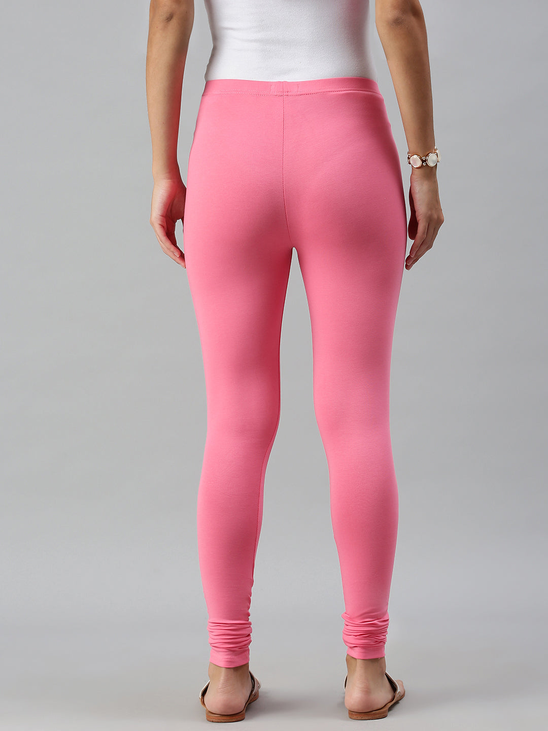 Buy Women Purple Regular Fit Casual Leggings Online - 696401 | Allen Solly