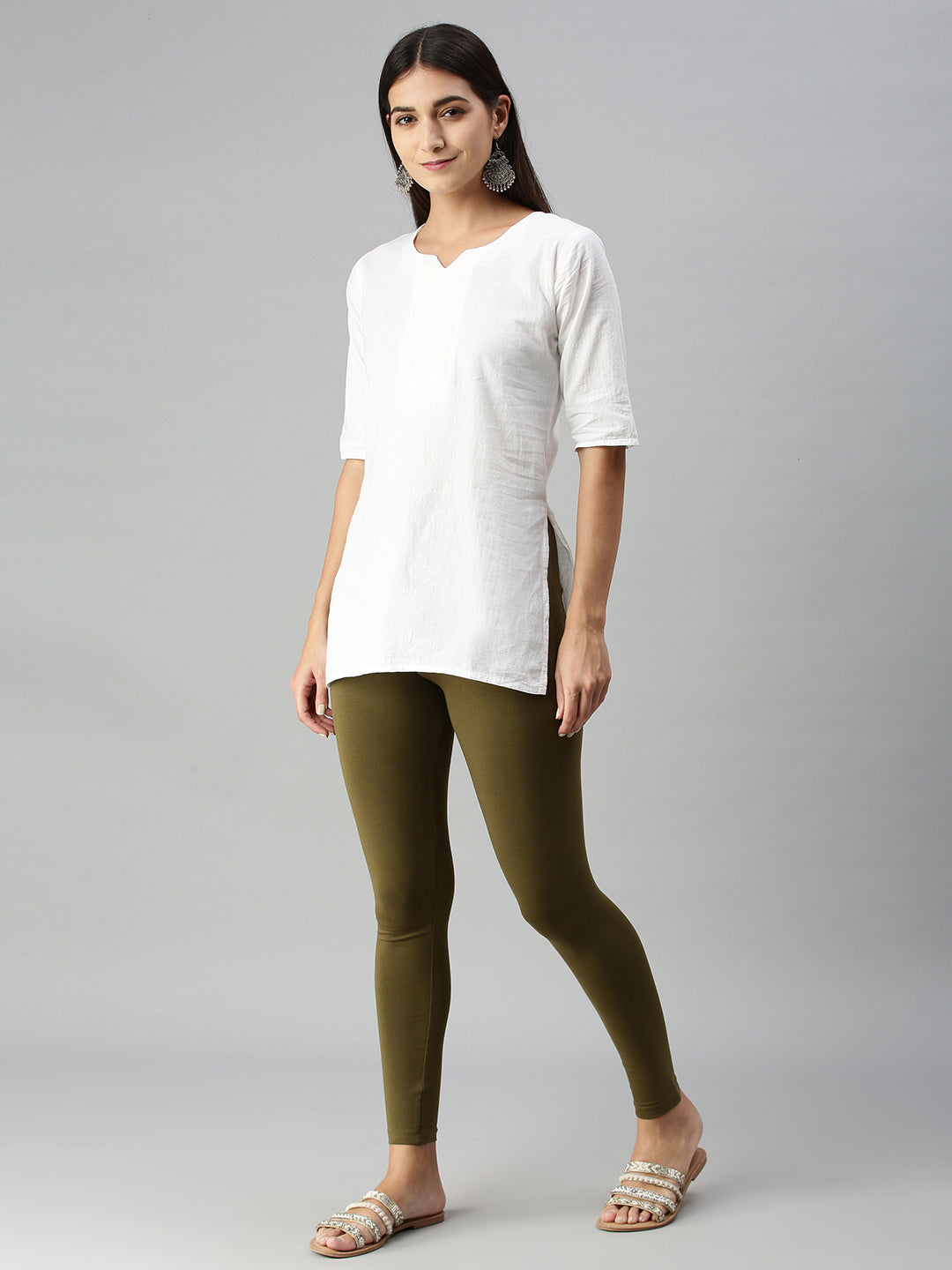 Bershka Ankle Length Western Wear Legging Price in India - Buy Bershka Ankle  Length Western Wear Legging online at Flipkart.com