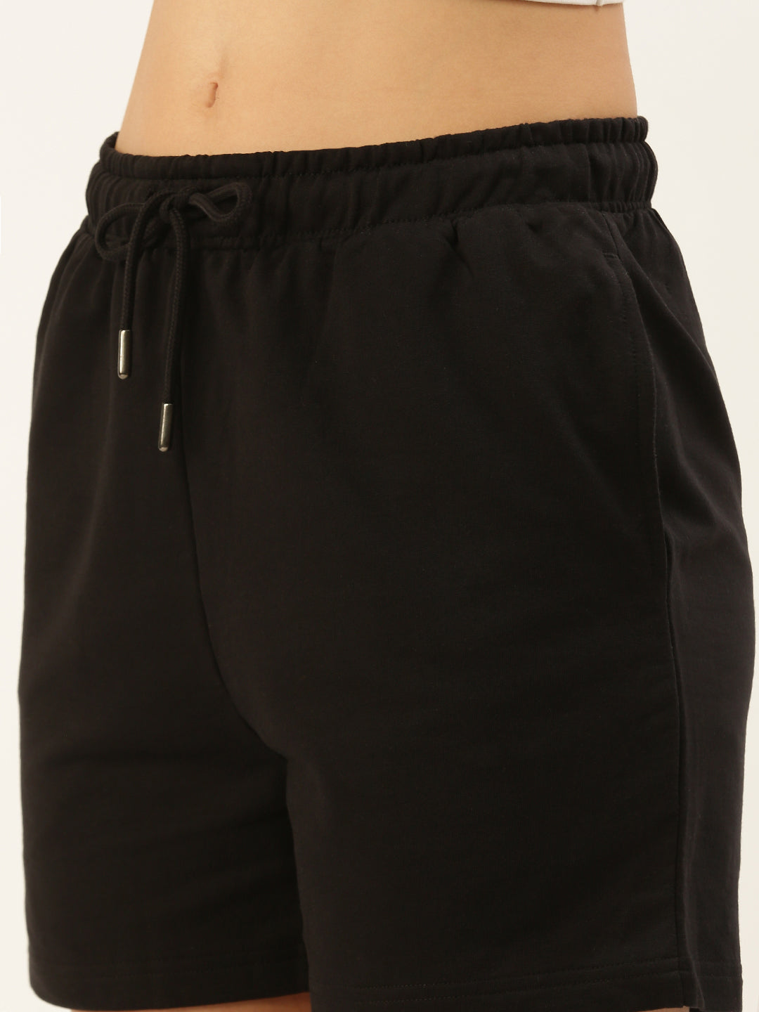 Pack of 2 De Moza Women’s Shorts Black & Tan - De Moza