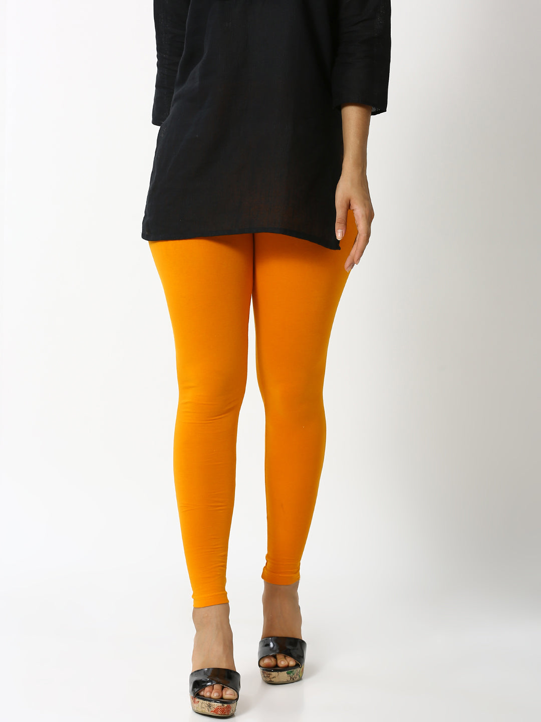 Mustard colored outlet leggings