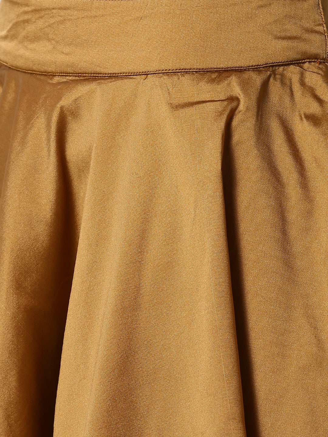 De Moza Ladies Gold Beige Skirt - De Moza (1858548138047)